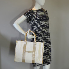 Mila Louise Prudence FB Shopping Bag Yellow