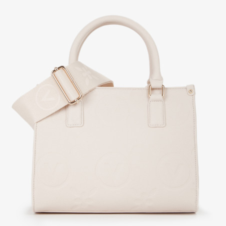 Valentino Samba Re Handbag Ecru