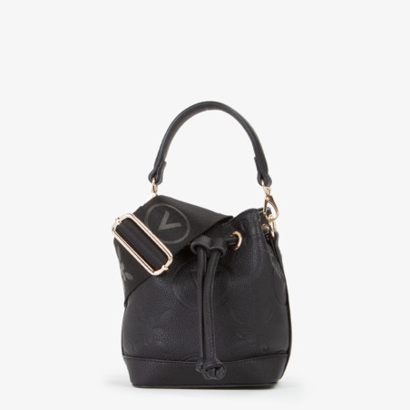 Valentino Samba Re Small Bucket Bag Black
