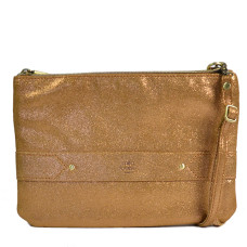 Mila Louise Nina X Sparkle Pouch Camel
