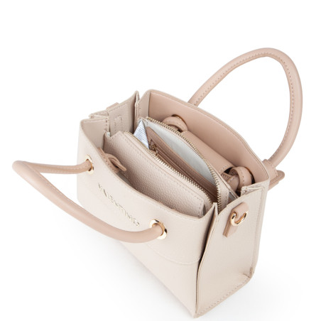 Valentino Alexia Handbag Ecru