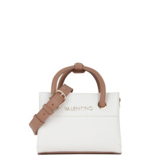 Valentino Alexia Handbag Bianco/Cuoio