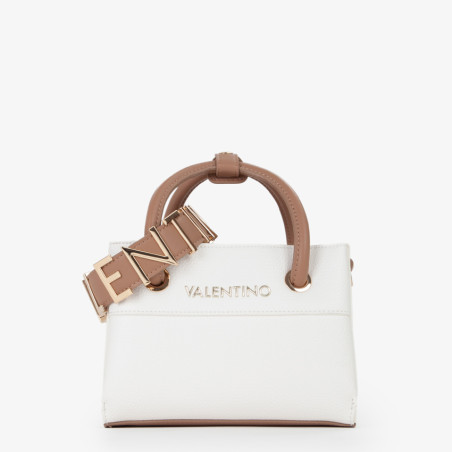 Valentino Alexia Handbag Bianco/Cuoio