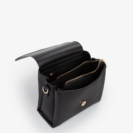 Valentino Alexia Pochette Organisée Noir ouvert