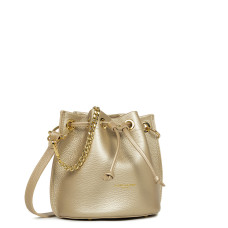 Lancaster Alba Double Bucket Bag 470-80 Pale Gold In Nude