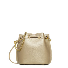 Lancaster Alba Double Sac Seau 470-80 Champagne In Nude dos