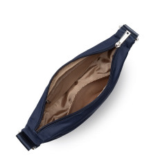 Lancaster Basic Vita Banana Bag 510-85 Navy Blue