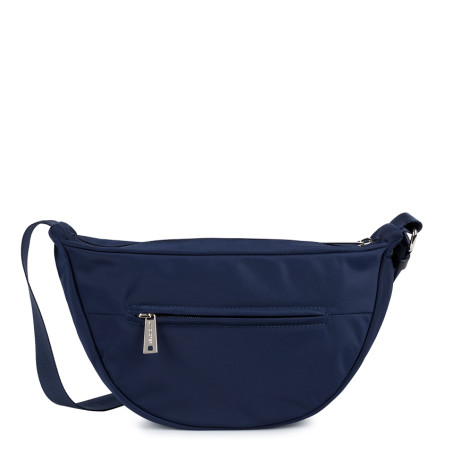 Lancaster Basic Vita Banana Bag 510-85 Navy Blue