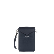 Lancaster Maya Pochette Smartphone Cuir 517-86 Bleu Foncé