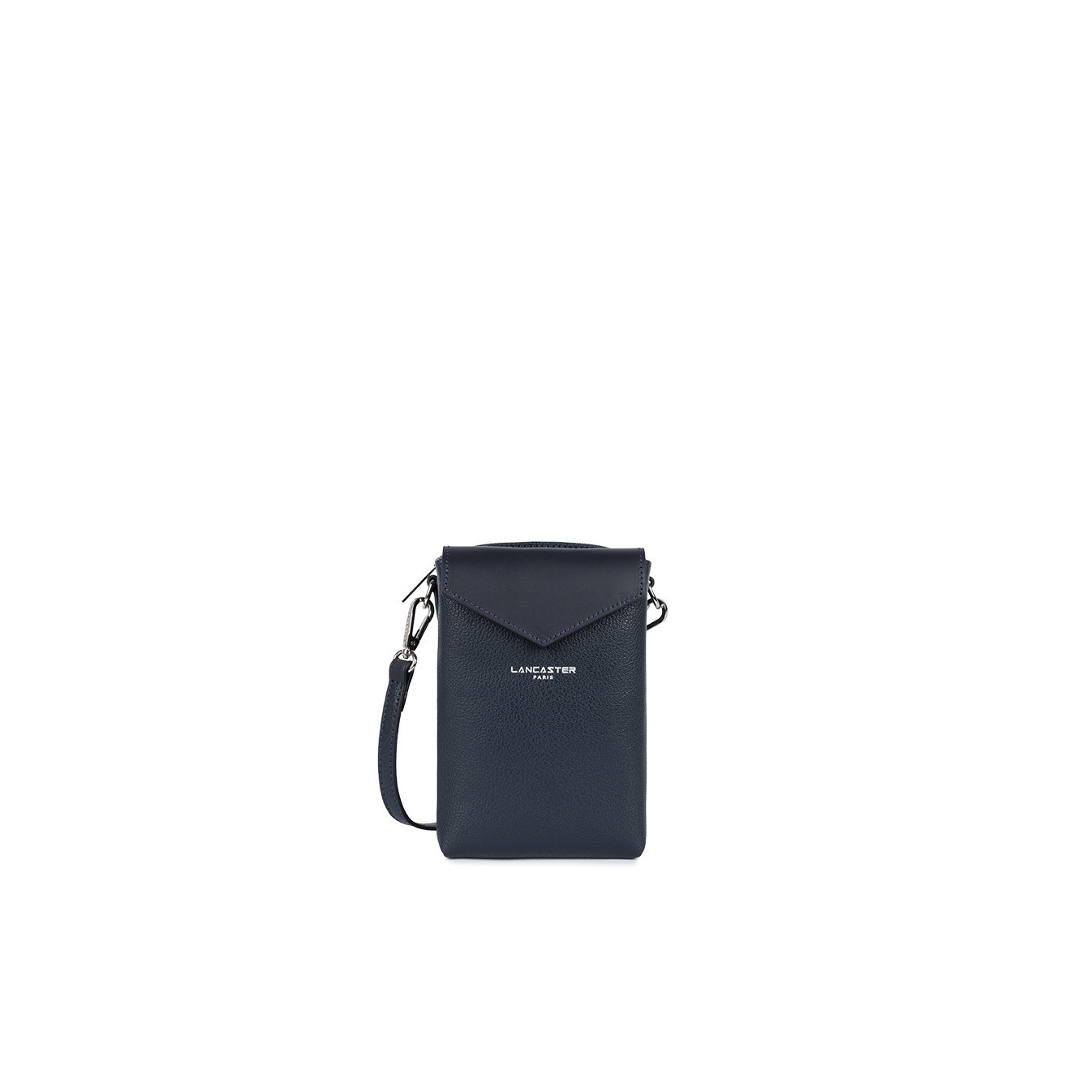 Lancaster Maya Pochette Smartphone Cuir 517-86 Bleu Foncé