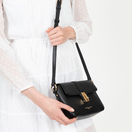 Lancaster Milano Horizon Shoulder Bag 547-40 Black