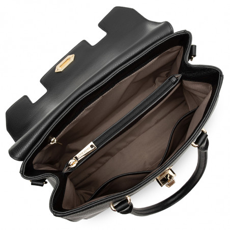 Lancaster Milano Handbag Tote 547-56 Black