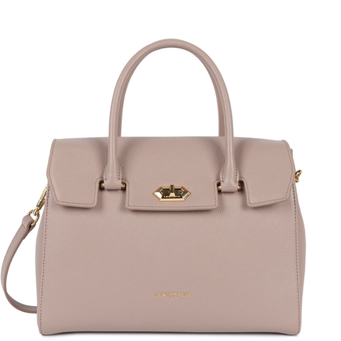 Lancaster Milano Handbag Tote 547-56 Galet Rose