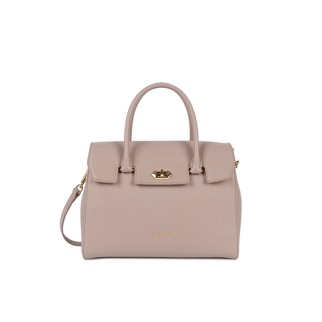 Lancaster Milano Handbag Tote 547-56 Galet Rose