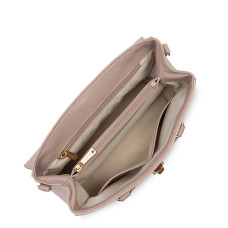 Lancaster Milano Handbag Tote 547-56 Galet Rose