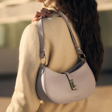 Lancaster Milano Horizon Small Shoulder Bag 547-80 Galet Rose