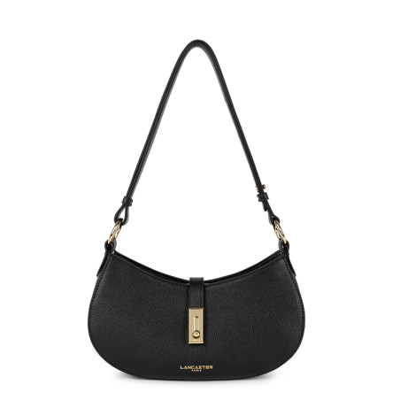 Lancaster Milano Horizon Small Shoulder Bag 547-80 Black