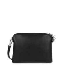 Lancaster Maya Crossbody Bag Double Compartments 517-100 Black
