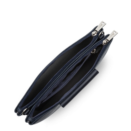 Lancaster Maya Crossbody Pouch 517-27 Navy Blue