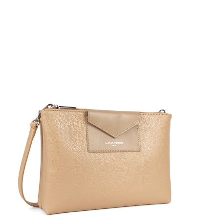Lancaster Maya Crossbody Pouch 517-27 Pale Gold
