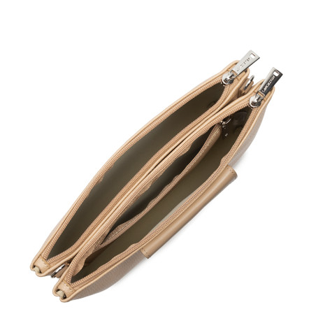 Lancaster Maya Sac Pochette 517-27 Champagne ouvert