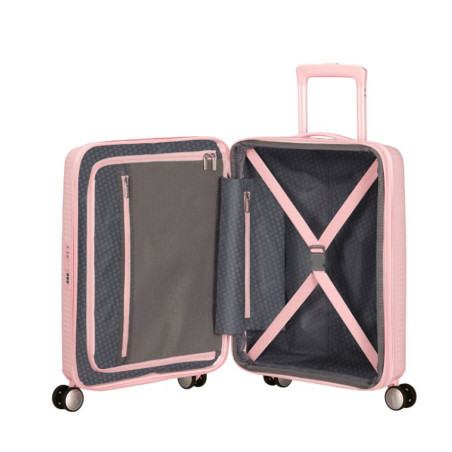 American Tourister Sound Box Spinner 55 cm Cabin Suitcase Trolley 4...
