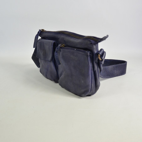 Biba Keno Camera Bag Multi-pocket Leather KEO1L Violeta