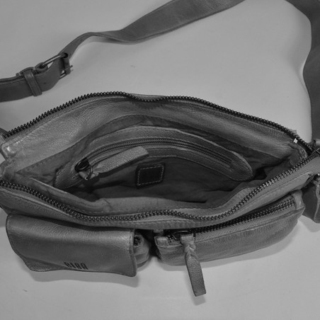Biba Keno Camera Bag Multi-pocket Leather KEO1L Violeta