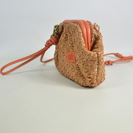 Biba Parker Wristlet Bag PAR1L Salmon