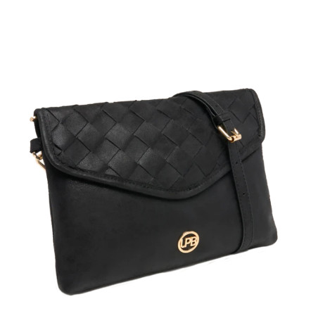 Les Petites Bombes Leonore Woven Tote Bag Black