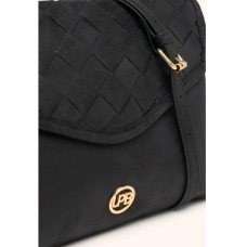 Les Petites Bombes Leonore Woven Tote Bag Black