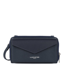 Lancaster Maya Organized Smartphone Pouch 117-08 Navy Blue