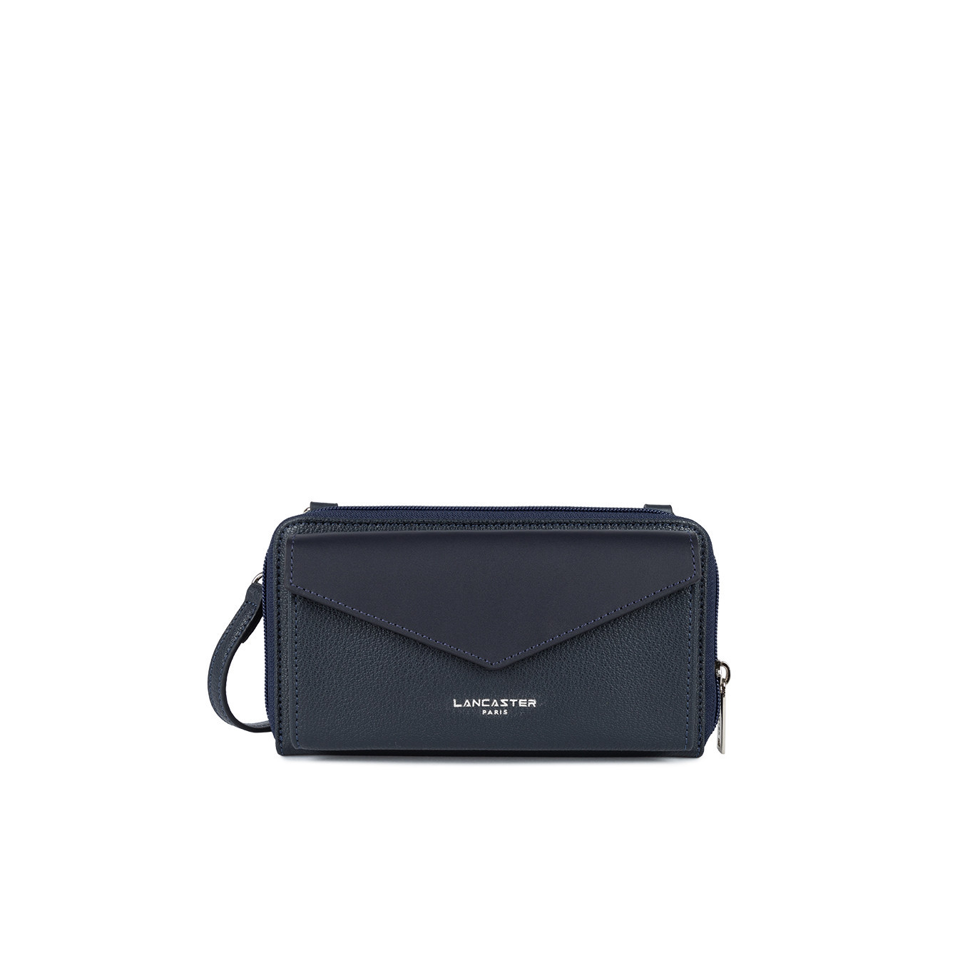 Lancaster Maya Organized Smartphone Pouch 117-08 Navy Blue