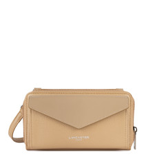 Lancaster Maya Organized Smartphone Pouch 117-08 Pale Gold