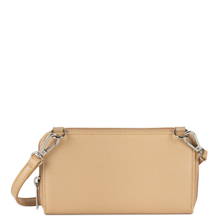 Lancaster Maya Organized Smartphone Pouch 117-08 Pale Gold
