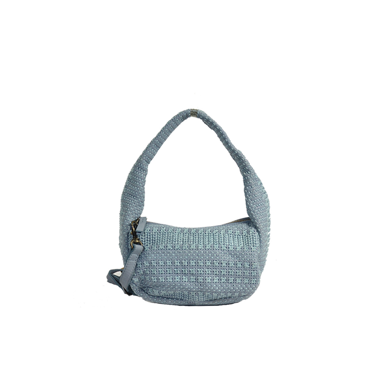 Biba Scranton Sac D'Epaule En toile et Cuir SCA1L Azul Jeans