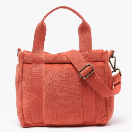 Woomen Alysse Crossbody Bag in Organic Cotton Rust