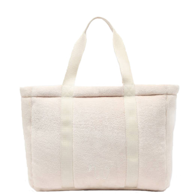 Woomen Alysse Organic Cotton Shopping Bag Chalk