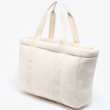 Woomen Alysse Organic Cotton Shopping Bag Chalk