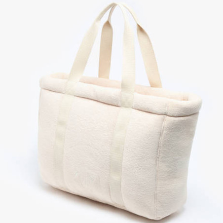 Woomen Alysse Organic Cotton Shopping Bag Chalk