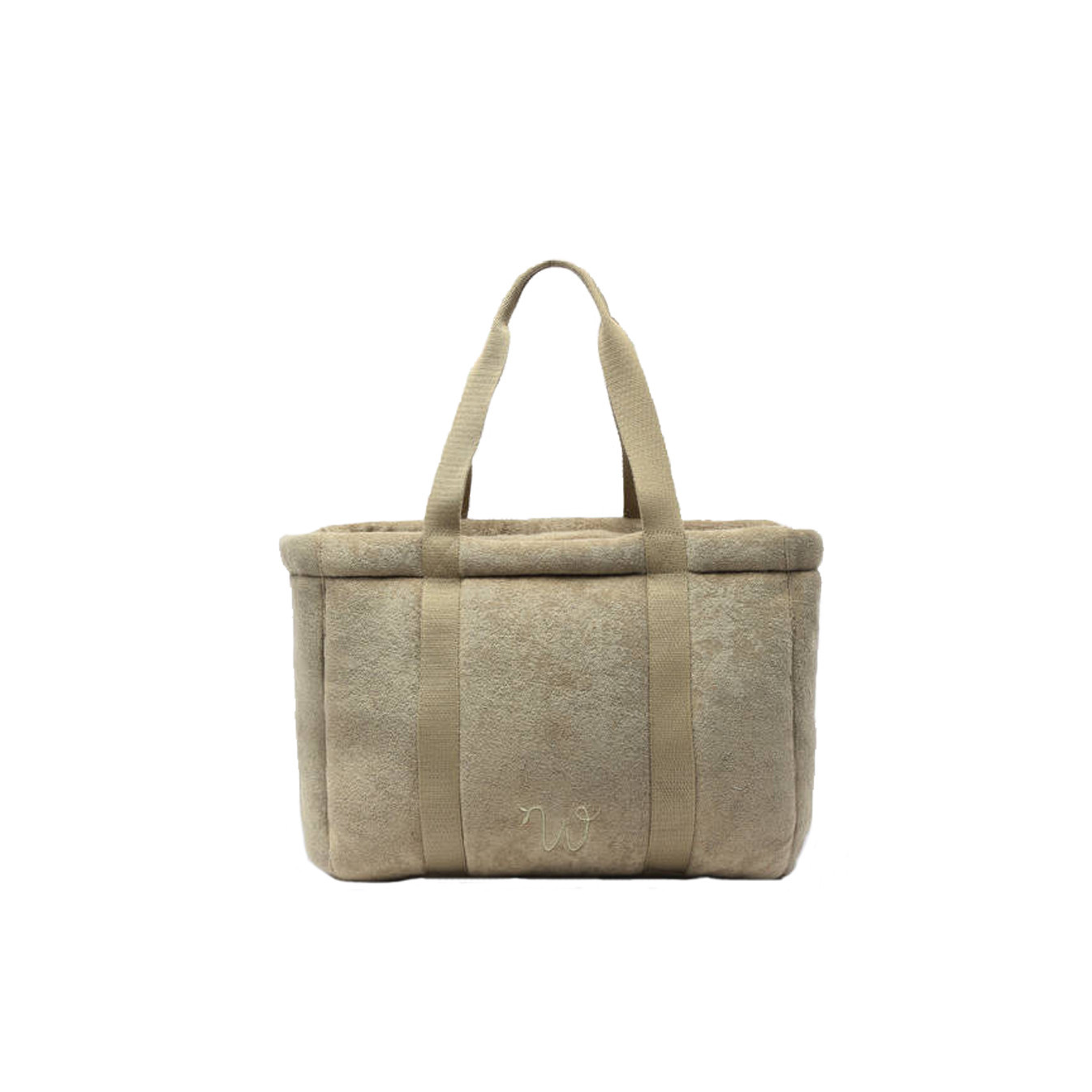 Woomen Alysse Organic Cotton Shopping Bag Moss