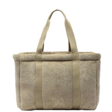 Woomen Alysse Organic Cotton Shopping Bag Moss