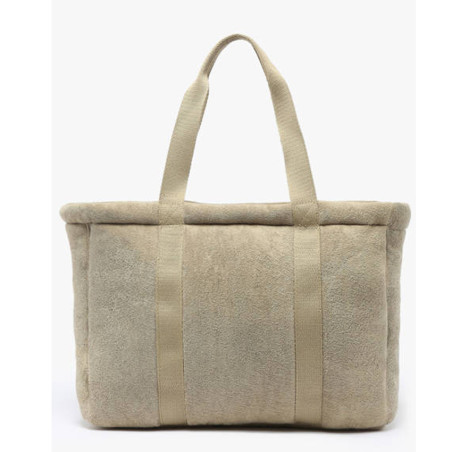 Woomen Alysse Organic Cotton Shopping Bag Moss