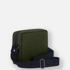 Ateliers Fourès Aristote Horizontal Pouch Canvas and Full-Grain Cal...