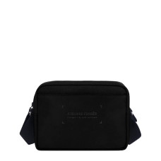 Ateliers Fourès Aristote Horizontal Pouch Canvas and Full-Grain Cal...