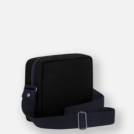 Ateliers Fourès Aristote Horizontal Pouch Canvas and Full-Grain Cal...