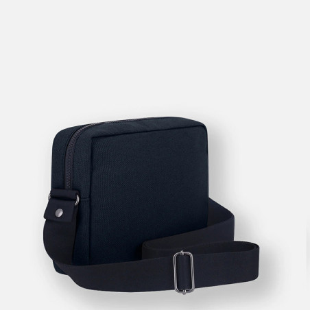 Ateliers Fourès Aristote Horizontal Pouch Canvas and Full-Grain Cal...