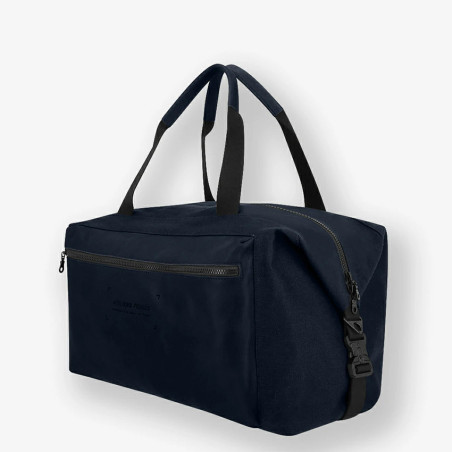 Ateliers Fourès Aristote Cabin Bag Canvas and Leather R925 Midnight