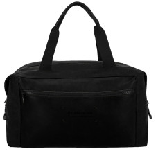 Ateliers Fourès Aristote Carry-on Bag Canvas and Leather R925 Black