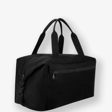 Ateliers Fourès Aristote Carry-on Bag Canvas and Leather R925 Black